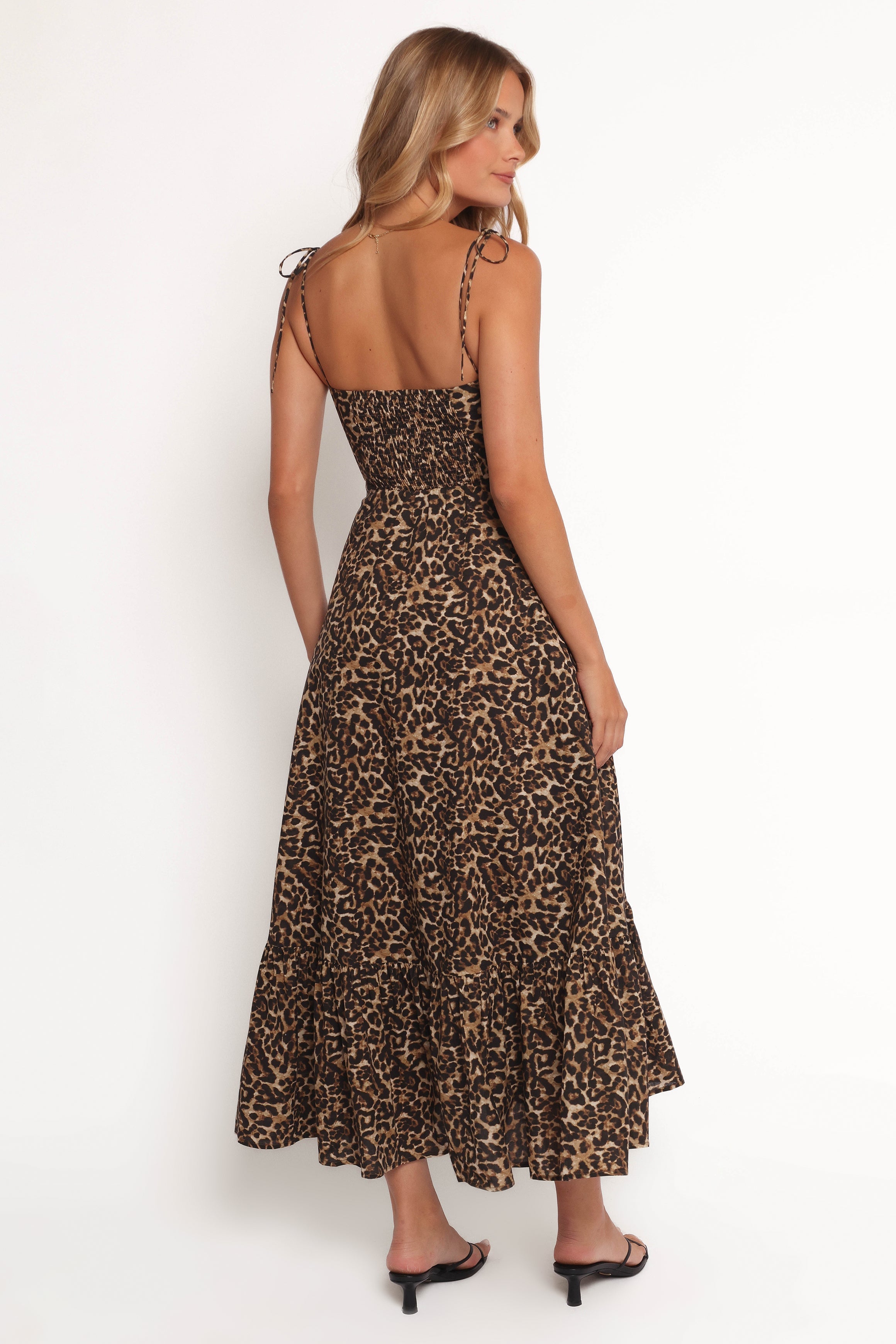 Sophie | Robe Midi Léopard