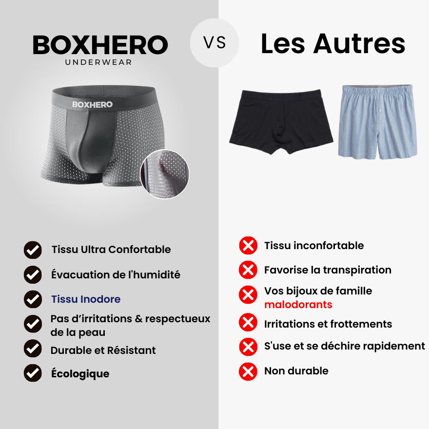 BOXER EN FIBRE DE BAMBOU, CONFORT RÉVOLUTIONNÉ TOUT AU LONG DE LA JOURNÉE