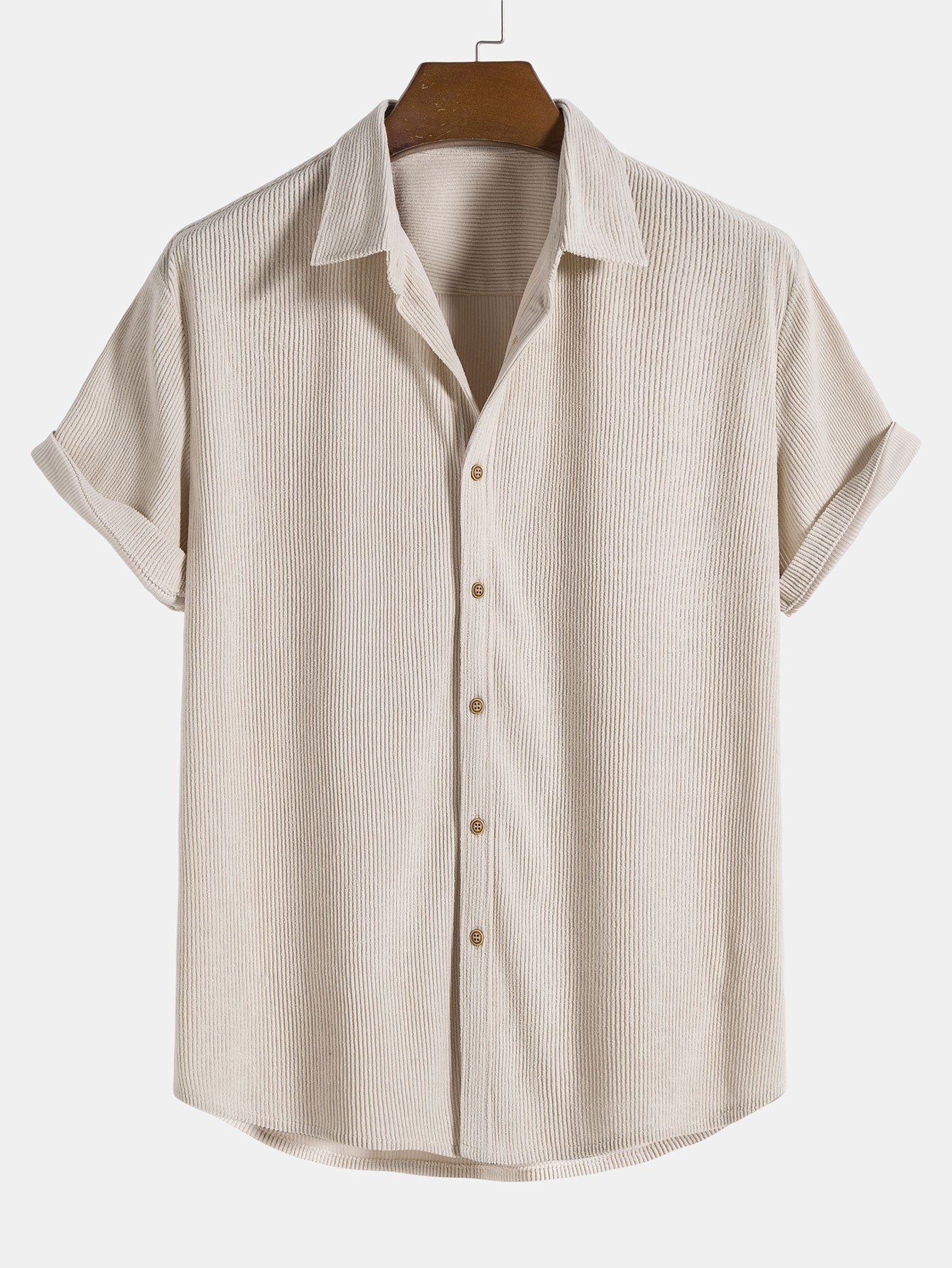 André | Chemise Côtelée Décontractée
