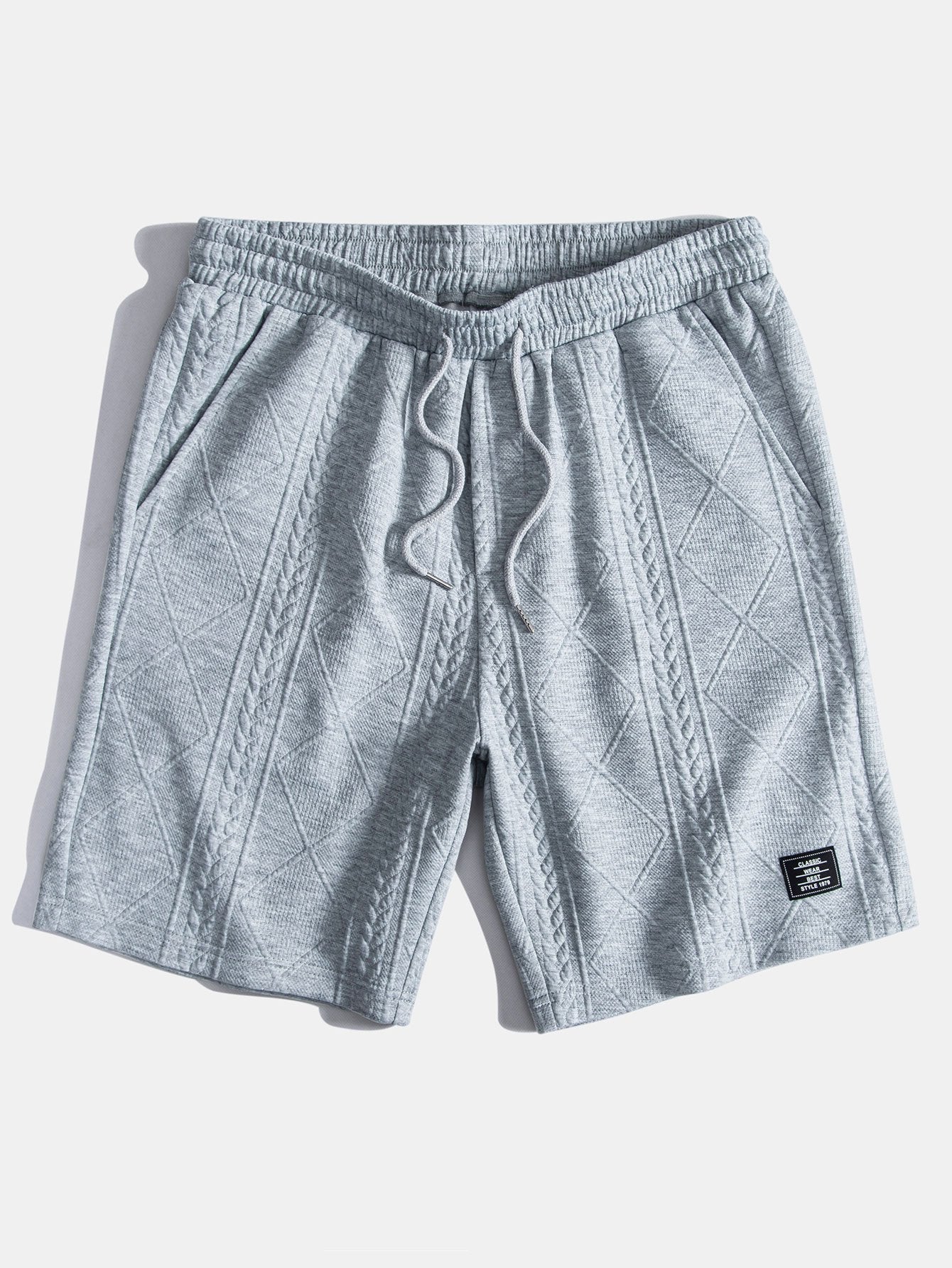 Noah | Short Jacquard Géométrique