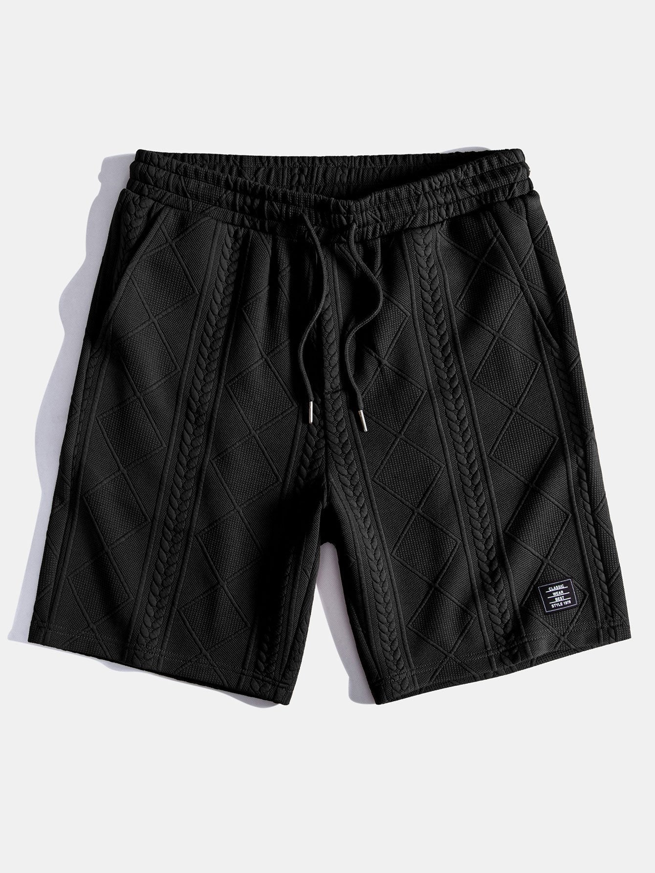 Noah | Short Jacquard Géométrique