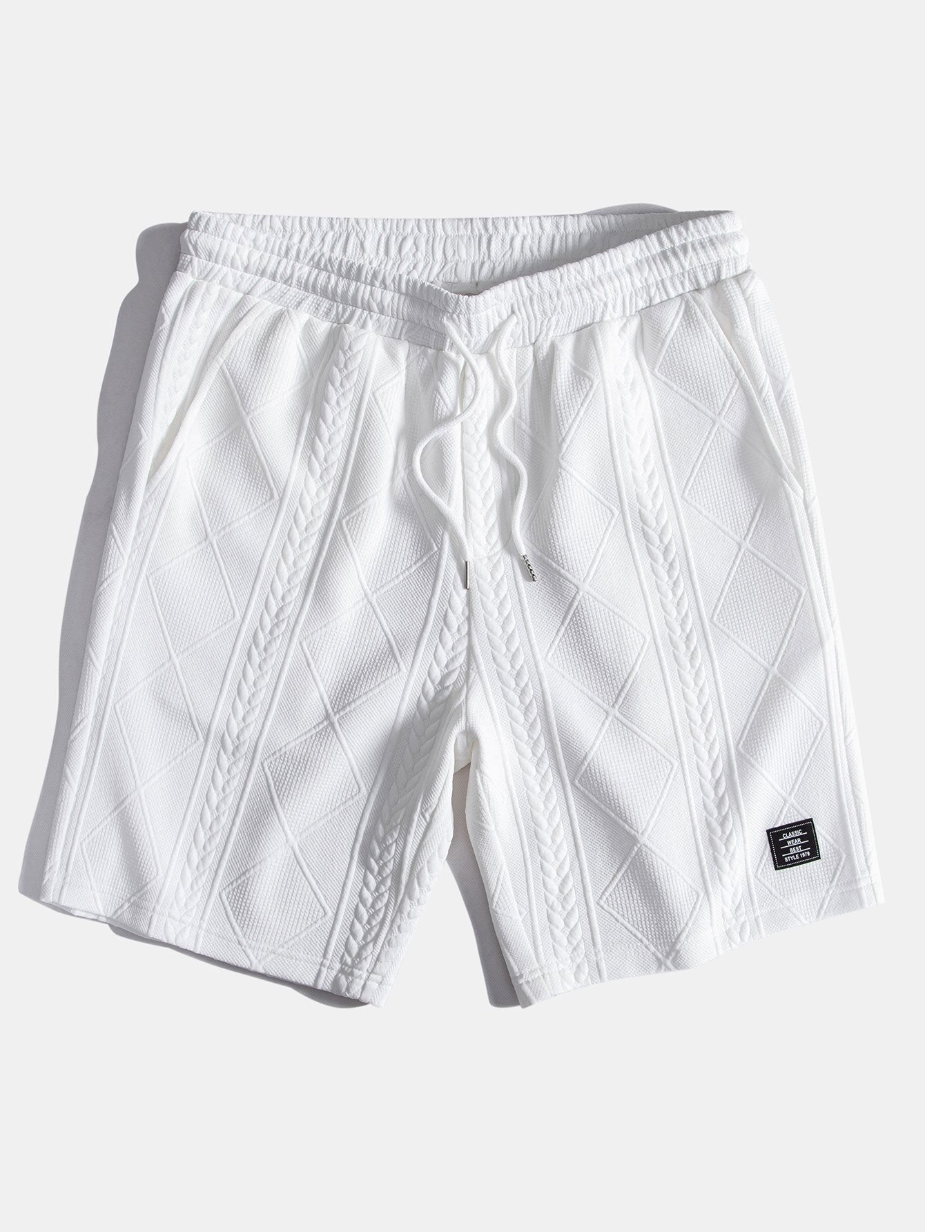 Noah | Short Jacquard Géométrique