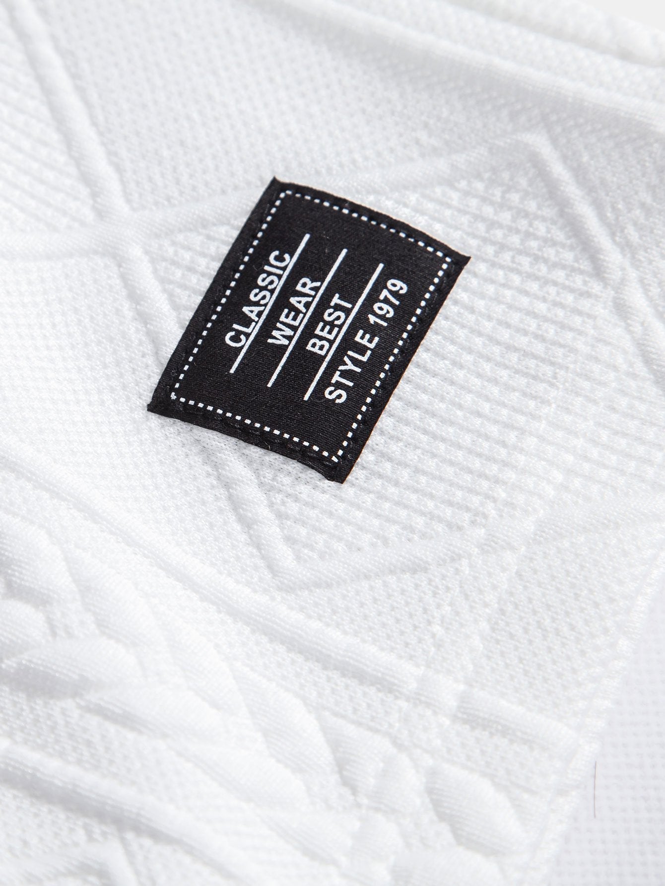 Noah | Short Jacquard Géométrique