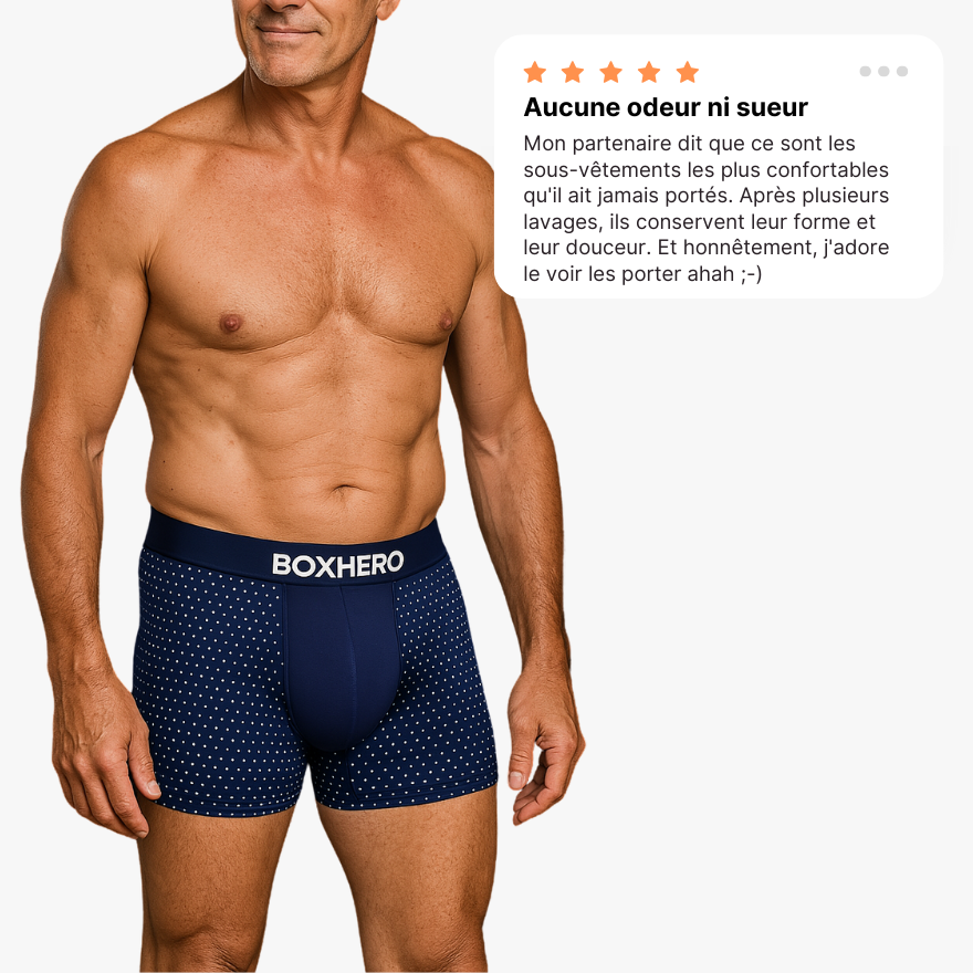 BOXER EN FIBRE DE BAMBOU, CONFORT RÉVOLUTIONNÉ TOUT AU LONG DE LA JOURNÉE