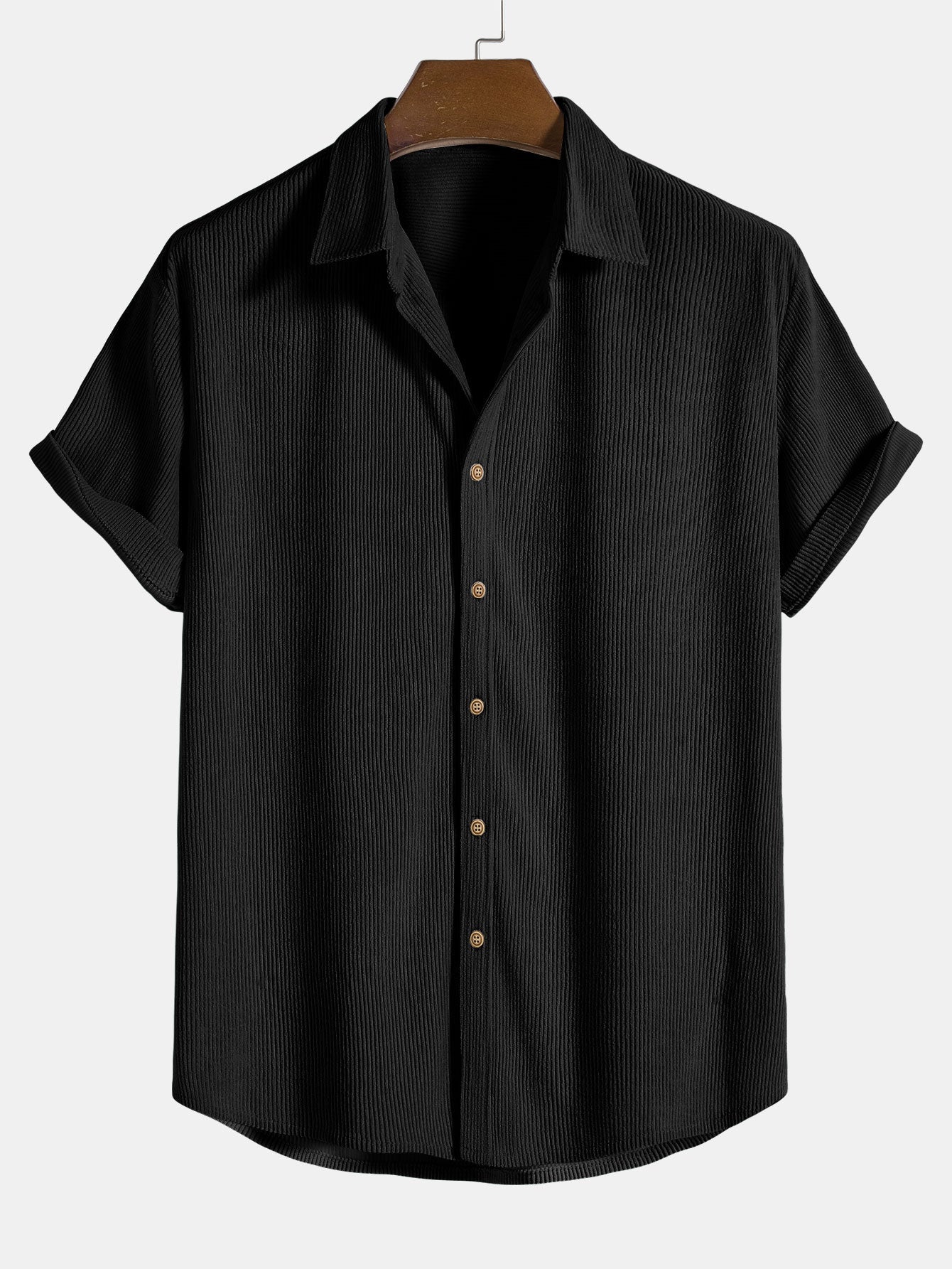 André | Chemise Côtelée Décontractée