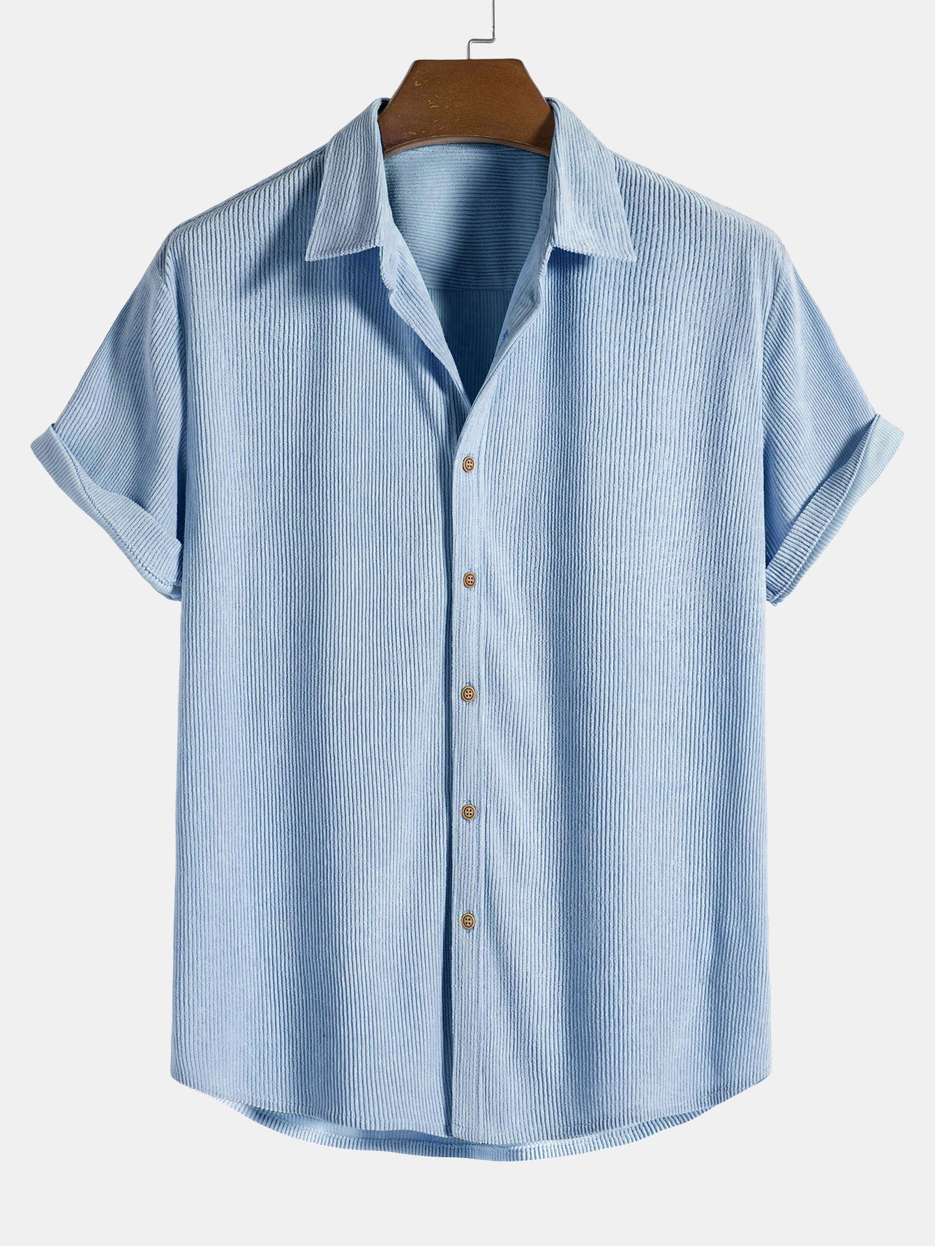 André | Chemise Côtelée Décontractée