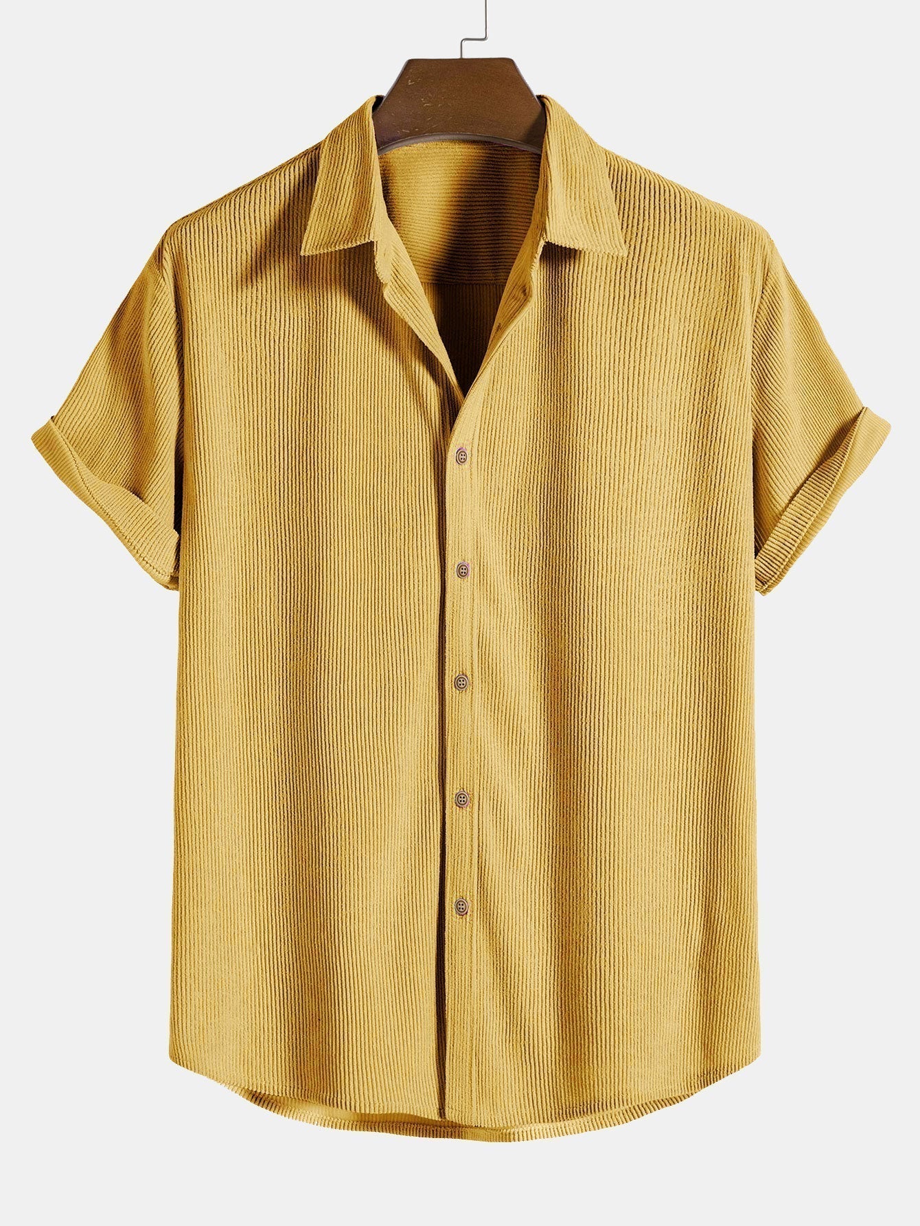 André | Chemise Côtelée Décontractée